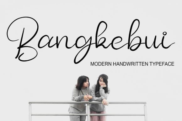 Bangkebui: A Thoughtful Script Font for Editorial Calm