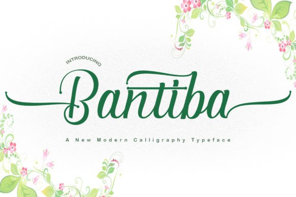 Bantiba: A Delicate Handwritten Font for Thoughtful Makers
