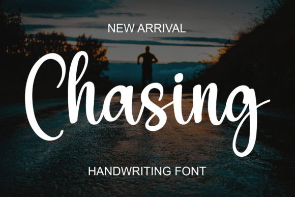 Chasing: A Delicate Handwritten Font for Editorial Elegance