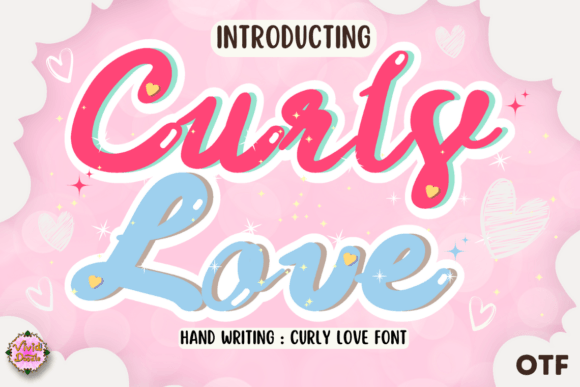 Curly Love: A Festive Script Font That Feels Like a Warm Holiday Hug