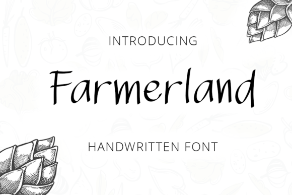 Farmerland: A Handwritten Font for Editorial Warmth and Clarity