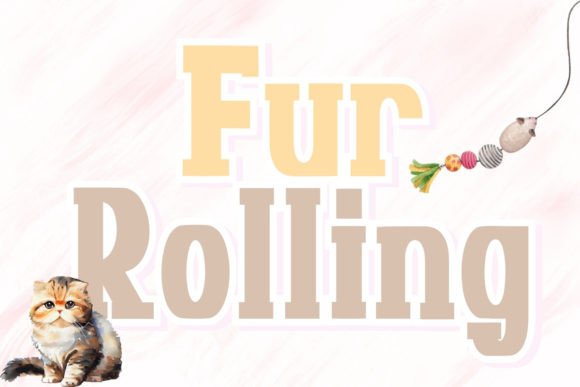 Fur Rolling: A Script Amp Font That Elevates Campaign Visuals