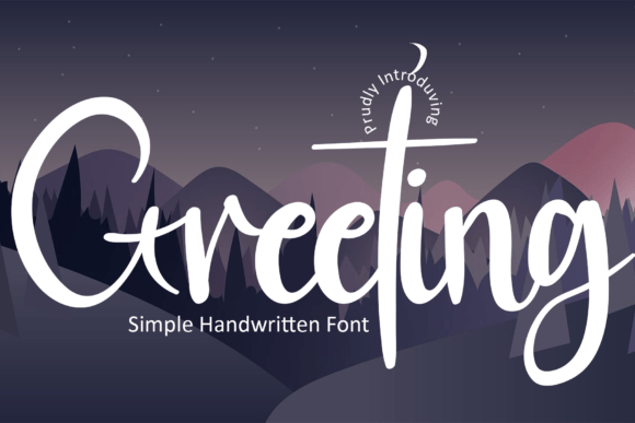 Greeting: A Handwritten Font That Feels Like a Quiet Conversation