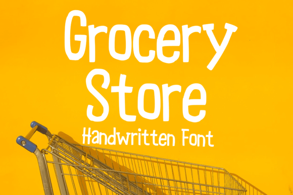Grocery Store Font: A Playful Script for Friendly Digital Brands