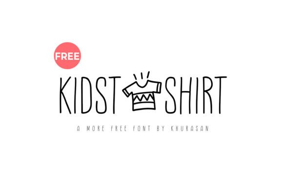 Kidstshirt: A Thoughtful Script Font for Warm, Human-Centered Design