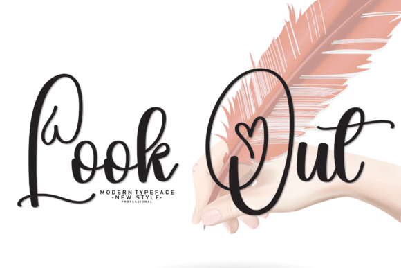 Look out Font: A Stylish Script for Real Business Branding