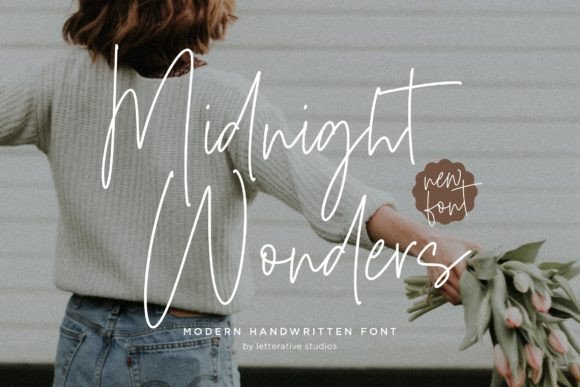 Midnight Wonders: A Script Font That Makes Your Brand Feel Intentional
