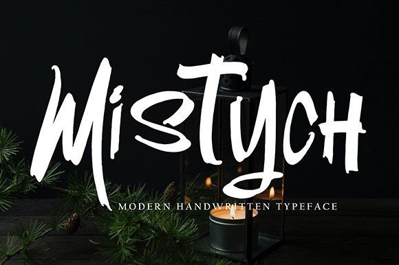 Mistych: A Handwritten Script Font That Feels Human, Not Hype