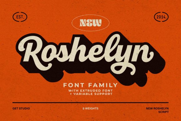 New Roshelyn: A Thoughtful Script Typeface for Editorial Warmth