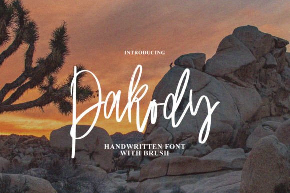 Pakody: A Signature Script Font That Elevates Real Business Branding