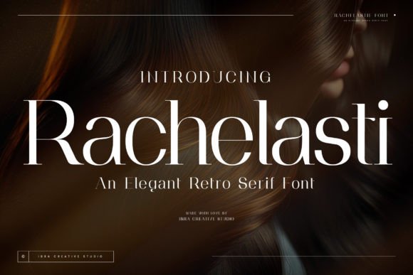 Rachelasti: A Timeless Serif Font for Handmade Charm