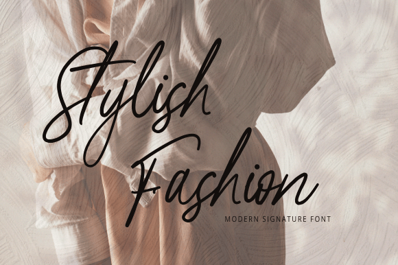 Stylish Fashion Font: A Modern Script for Digital Branding