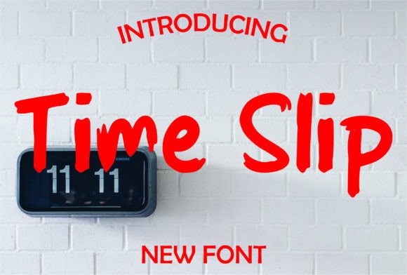 Time Slip: A Handwritten Font That Feels Like Your Brand’s Best Friend